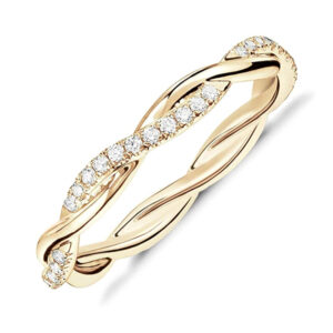 Twisted Rope Eternity Band